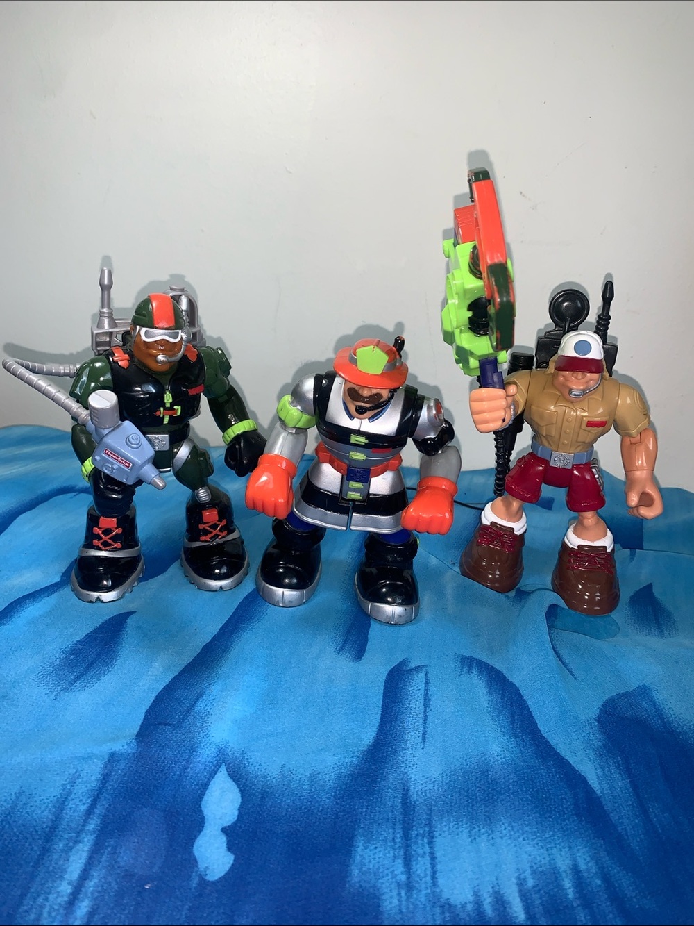 Fisher-Price Rescue Heroes Action Hero Figure Set - 2002